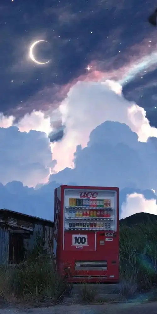 蓝色治愈系壁纸