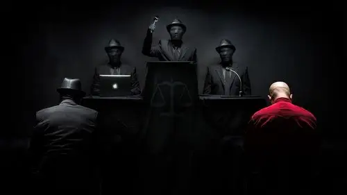 接受审问的犯人