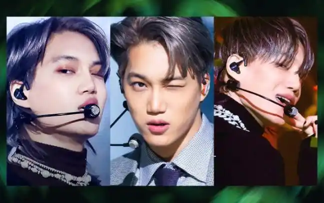 【exo|kai 金钟仁】三倍享受:"hmmh"三直拍同屏|金钟仁个人出道打歌