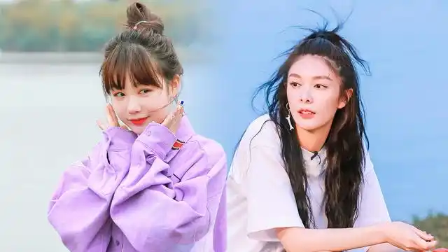 徐梦洁原地摔倒坐在了木盒纸抽上,傅菁心疼一把搂住