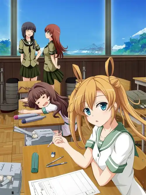 校服 教室 二次元