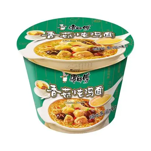 康师傅香菇炖鸡面101g*2桶 嫩滑香菇好美味