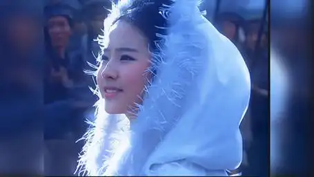 神雕侠侣黄晓明版   谁懂啊,她单手控马的时候真的帅死了!