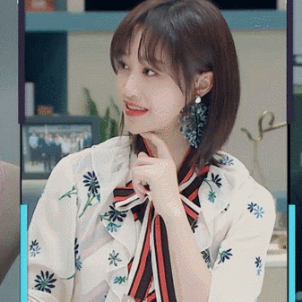 出炉的表情包快来get～93#蓝盈莹令人心动的offer##蓝盈莹松叶耳饰