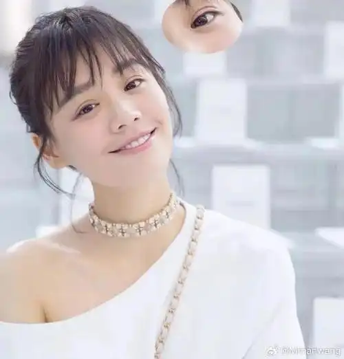 马思纯##双眼皮