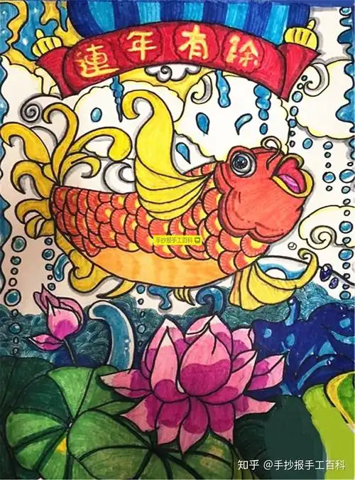 儿童画海报插画绘画#适用主题:图片数量:13张适合年龄:大于9岁难度