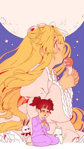 少女心清甜手绘手机壁纸