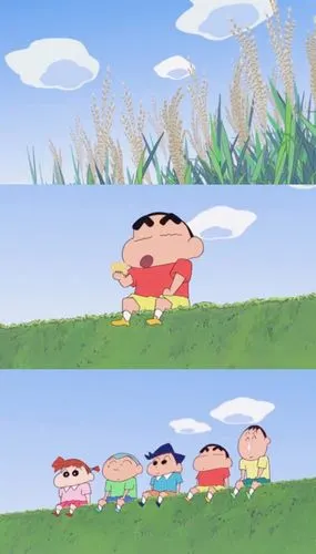 动画拼接《蜡笔小新》 - 堆糖,美图壁纸兴趣社区