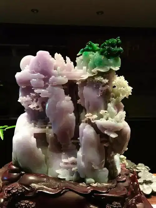 上百万级别极品翡翠摆件欣赏繁华之美