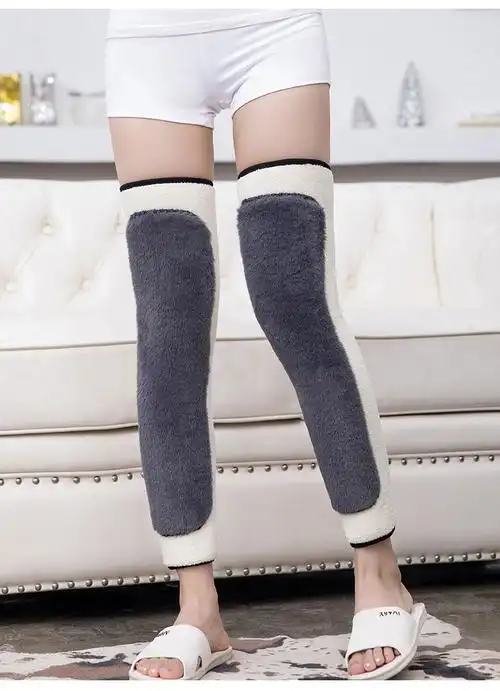 欲动 护膝盖套保暖护膝老寒腿老人漆关节保暖加厚防寒男女护膝四季可