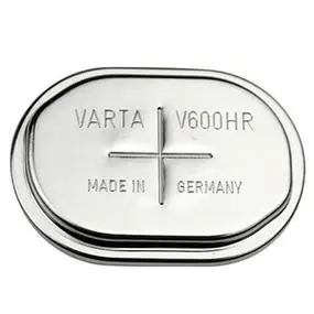 原装 瓦尔塔 varta v600hr 1.2v 600mah ni-mh镍氢纽扣充电电池