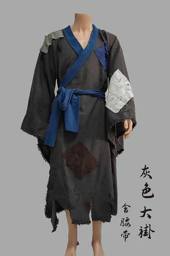 雅格罗伊乞丐服套装男打补丁乞丐服济公服装搞笑破烂衣服古代叫花子