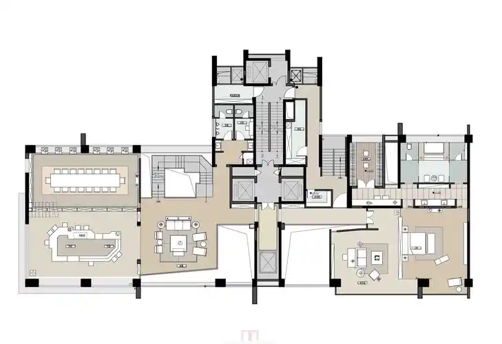 家庭私人会所平面设计图片大全