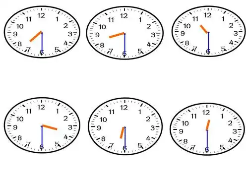 大班数学认识半点