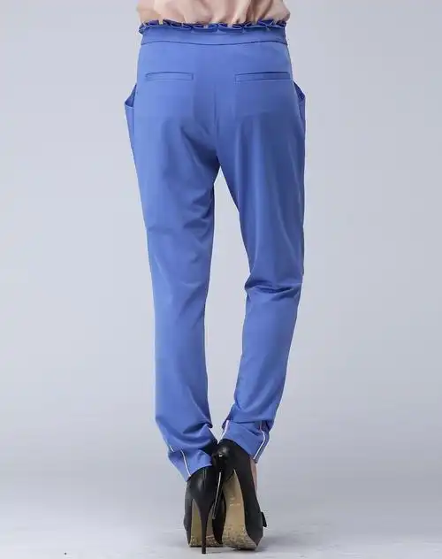 子牧zimmur 女款蓝色裤子