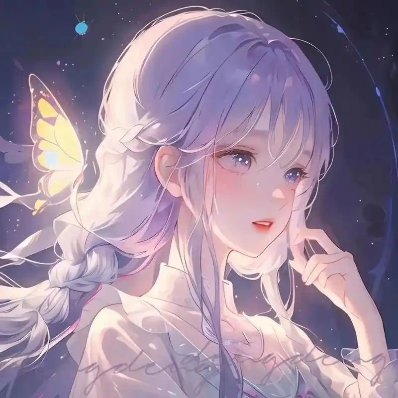 动漫女生头像,梦幻仙气. 后期还会有更新哦.