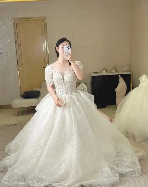 小个子女生婚纱选择