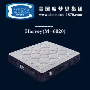 美国myrna透气弹簧海绵席梦思床垫