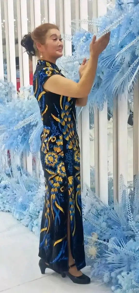 老年大学辞旧迎新年会汇演,#爱旗袍爱生活 #优雅永不过时 , - 抖音