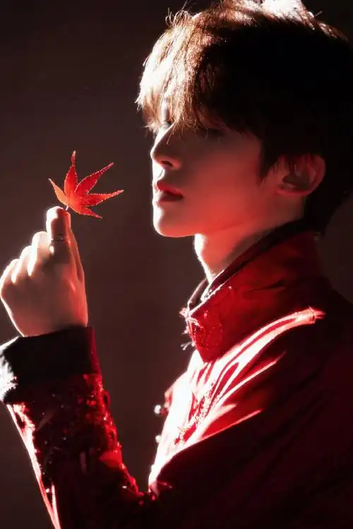 刘宇gq造型里的非遗元素##刘宇红衣古风扮相