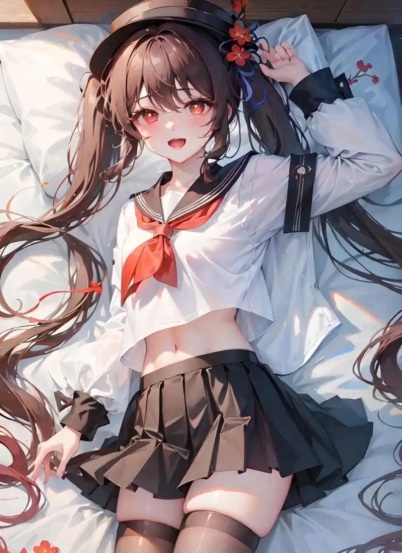 胡桃jk制服 #浪漫生活的记录者# #我爱二次元# #二次元动漫壁纸