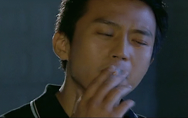 邓超抽烟酷帅微笑无奈青涩gif动图_动态图_表情包下载_soogif