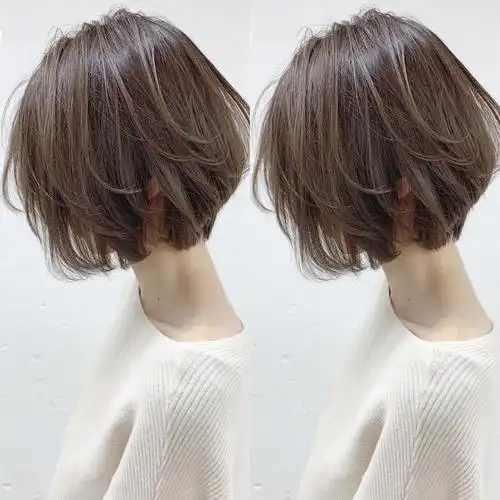 改良版的波波头发型,经典也能变时尚