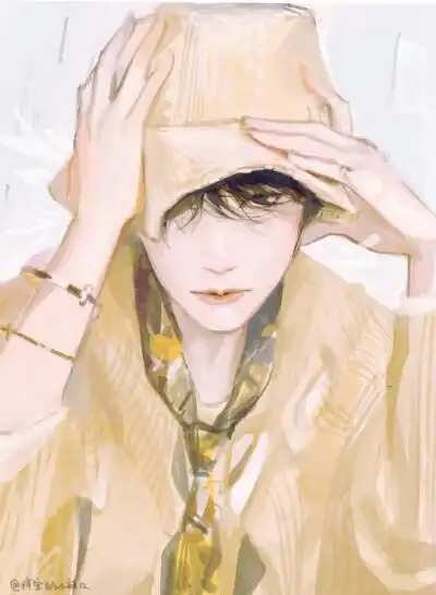 易烊千玺手绘饭绘漫画