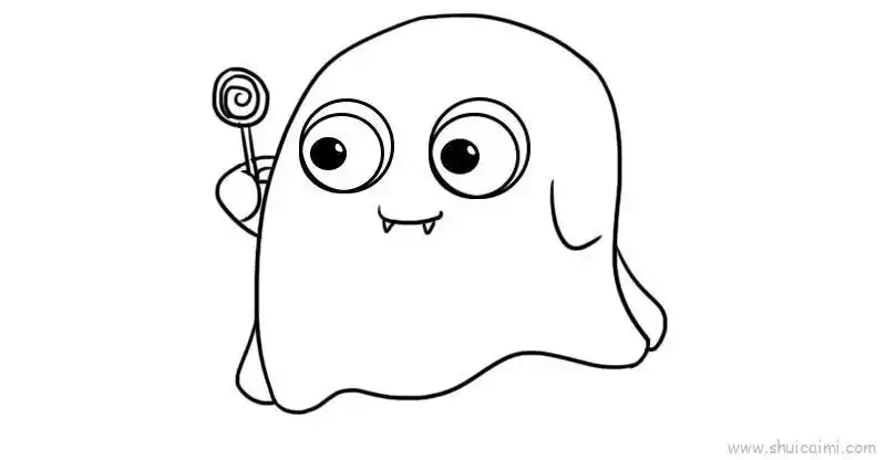 小鬼儿童画怎么画 小鬼简笔画简单又好看