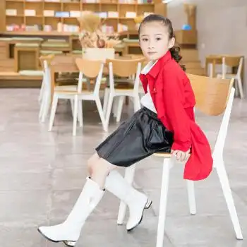 小女孩水钻棉靴儿童长靴加绒保暖韩版时尚女童雪地靴6-12岁高筒靴