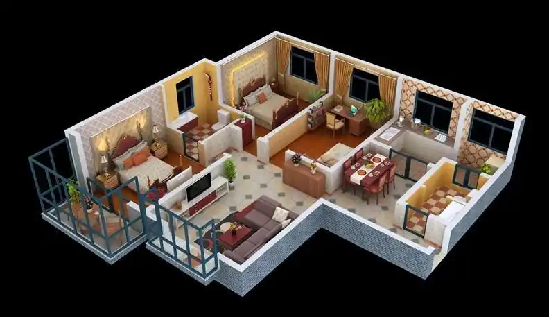3d室内设计效果图