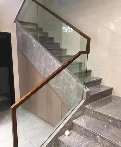 大理石玻璃扶手