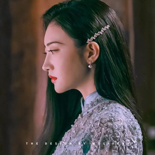 景甜司藤同款复古发夹网红少女刘海侧边时尚气质珍珠夹子头饰发卡