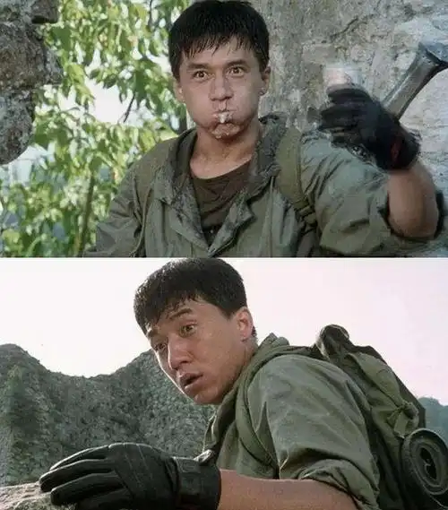 剪短发拍戏却险些丧命所以为什么成龙在戏中的形象基本都是长发