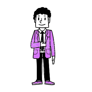 卡通男性