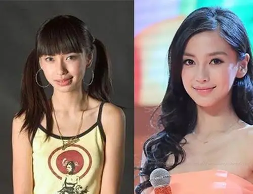 图angelababy整容前照片曝光揭秘雷人对比惊爆粉丝