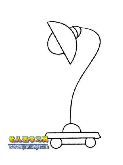 台灯图片简笔画复古台灯图片简笔画