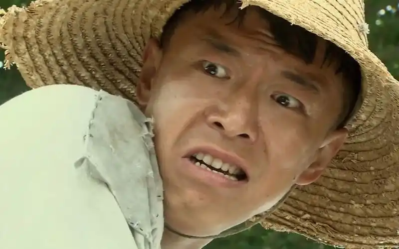 解说民兵葛二蛋04看到兄弟当汉奸你看黄渤这眼神这演技