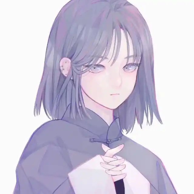 动漫女生头像,古风哦