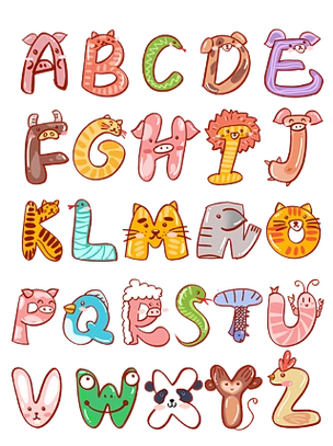 【26个字母可爱字体】图片免费下载_26个字母可爱字体素材_26个字母