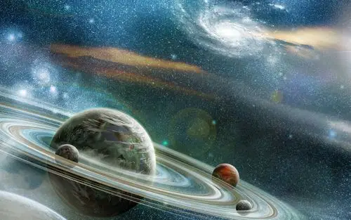 壁纸 美丽的太空,行星,恒星,星系 5120x2880 uhd 5k 高清壁纸, 图片,