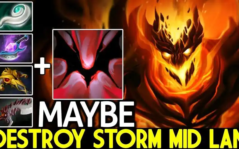 【dota2】maybe 那令人神亲气爽风 极具标志性的影魔!