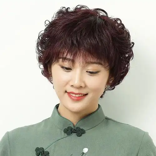 80岁老年发型女短发 60老年人短发发型图片-图片大观-奇异网