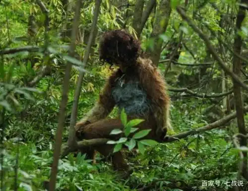 民间故事:红毛野人