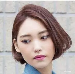 头尖适合什么发型女图片