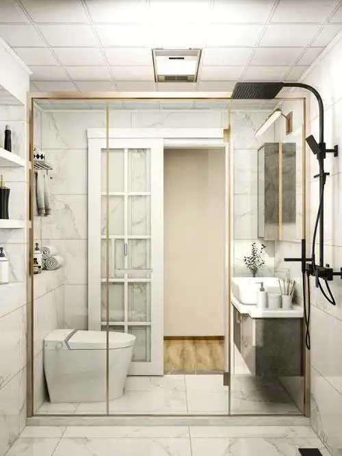 卫生间这样做干湿分离收纳爸妈都要夸你