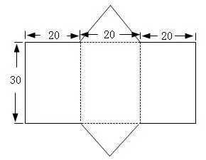 (1)画出这个直三棱柱的表面展开