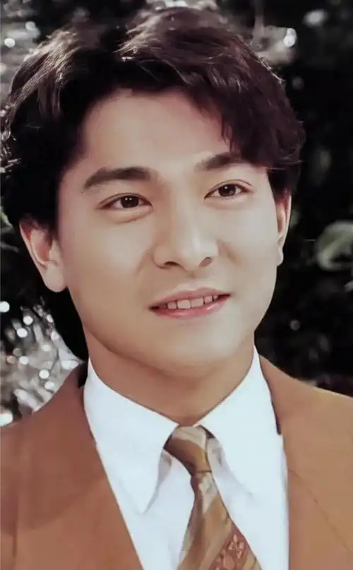 刘德华年轻时长得非常的帅气,五官立体,眉清目秀,是典型的大帅哥一枚.