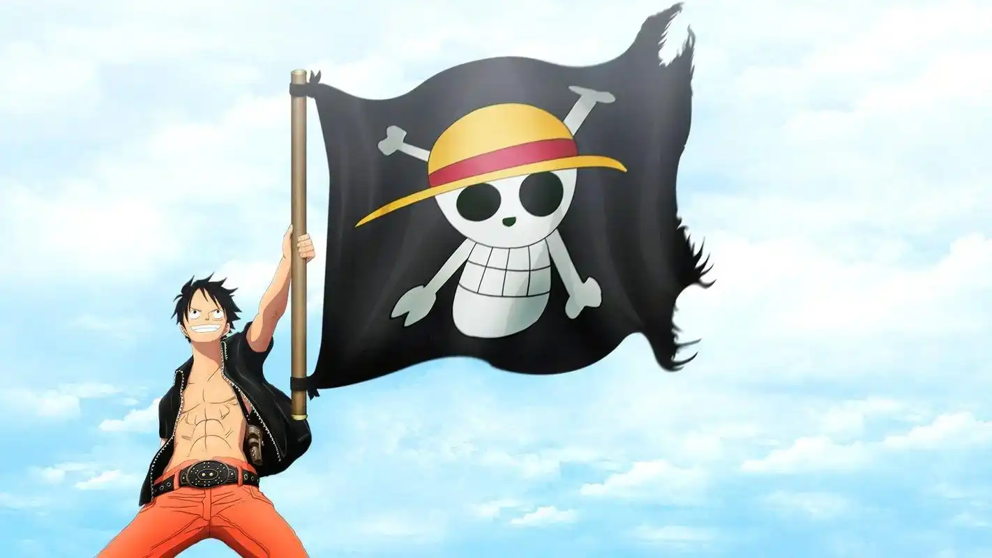 路飞#壁纸 设成电脑桌面真的爱了哇哇哇~  - 抖音