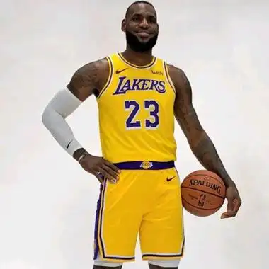 勒布朗詹姆斯头像詹姆斯湖人头像23号新球衣